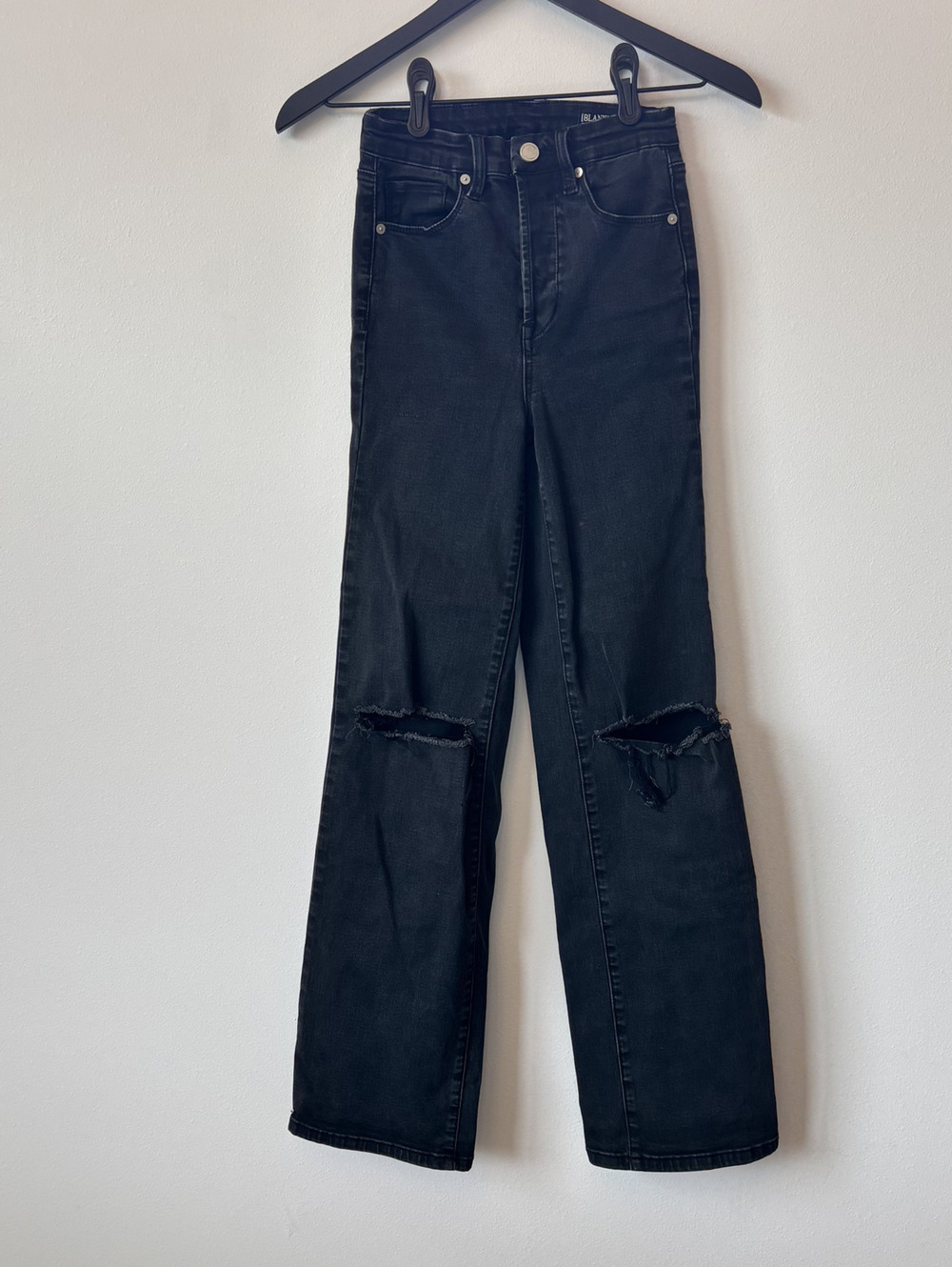 Blank NYC Black Stretchy Denim Size 24